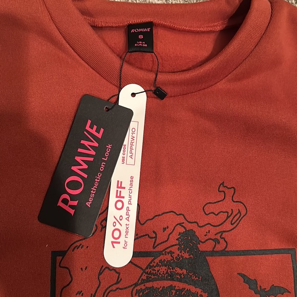 Maroon Skeleton Sweater - Picture 2 of 2